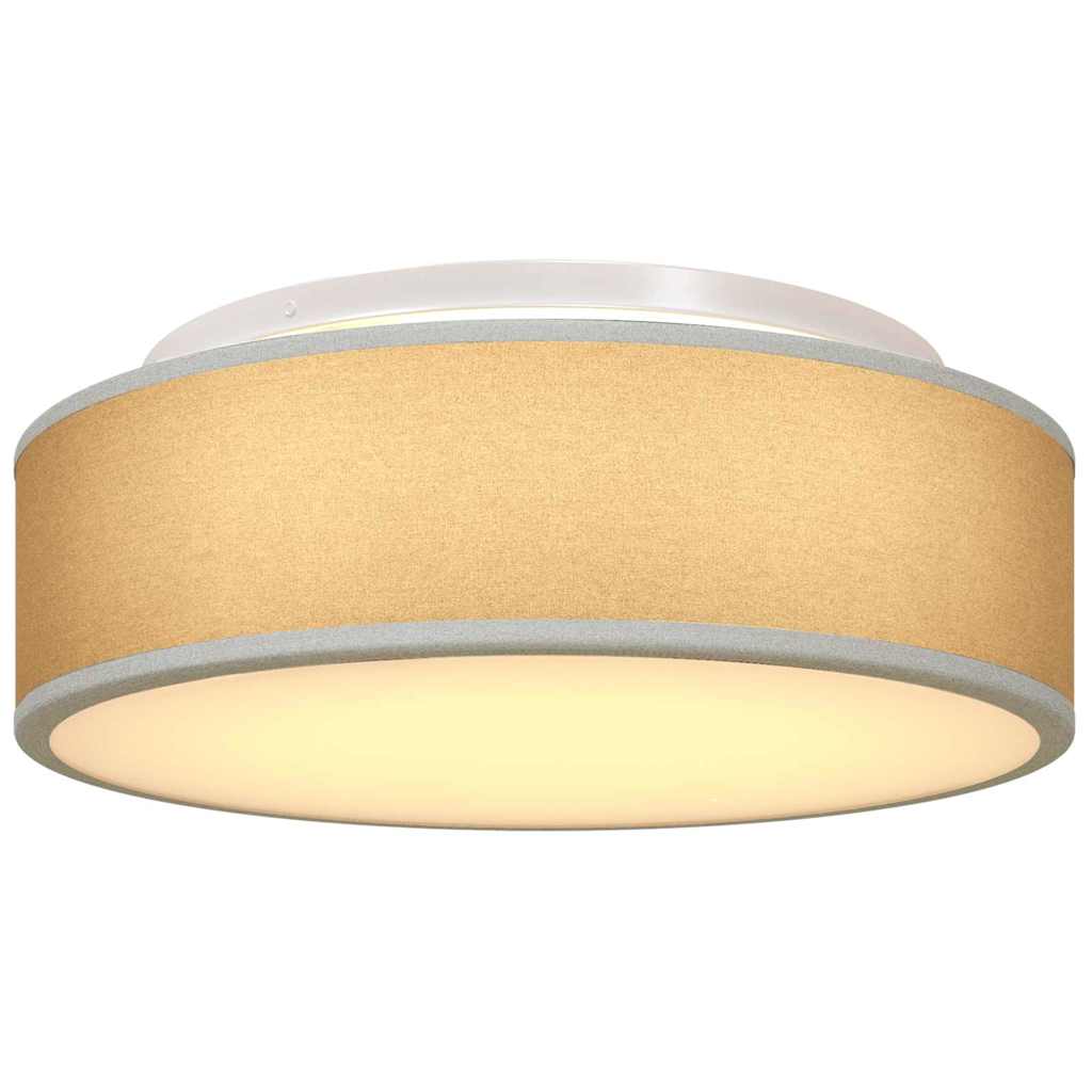 Lampada da soffitto Grigio 38 x 13.5 cm Tessuto - homemem39