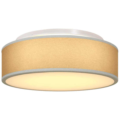 Lampada da soffitto Grigio 38 x 13.5 cm Tessuto - homemem39