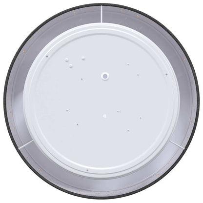 Lampada da soffitto Nero 30 x 13.5 cm Tessuto - homemem39