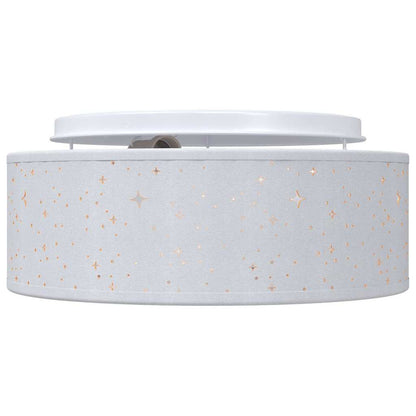 Lampada da soffitto Grigio 30 x 13.5 cm Tessuto - homemem39