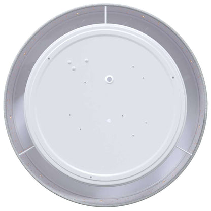 Lampada da soffitto Grigio 30 x 13.5 cm Tessuto - homemem39