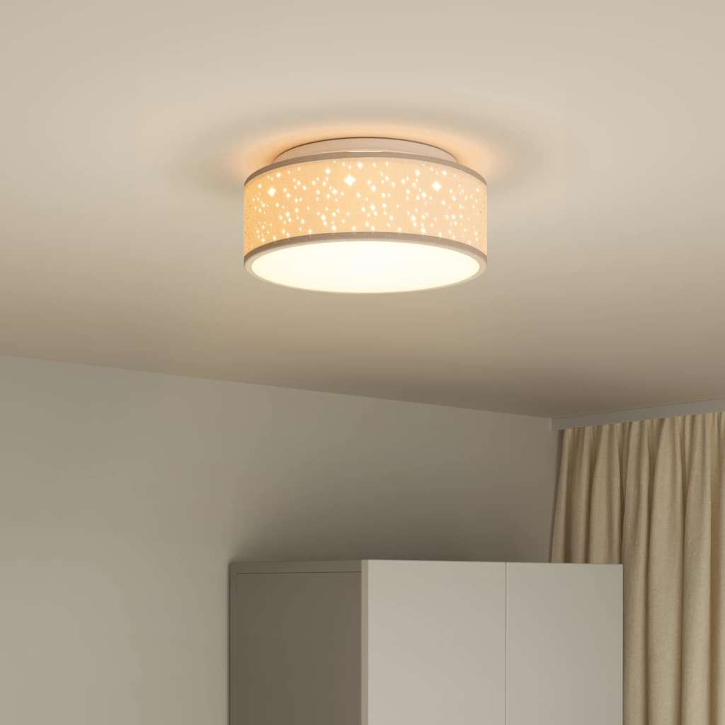 Lampada da soffitto Talpa 30 x 13.5 cm Tessuto - homemem39