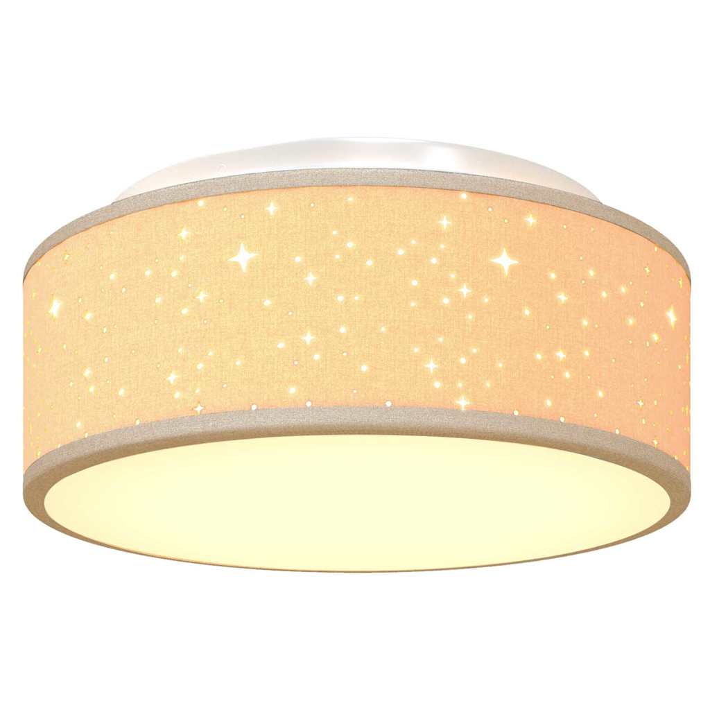 Lampada da soffitto Talpa 30 x 30 x 13,5 cm Tessuto | homemem39