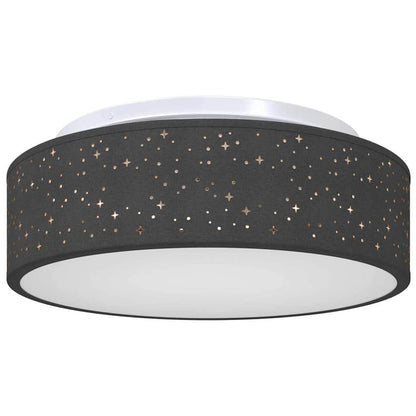 Lampada da soffitto Nero 38 x 13.5 cm Tessuto - homemem39