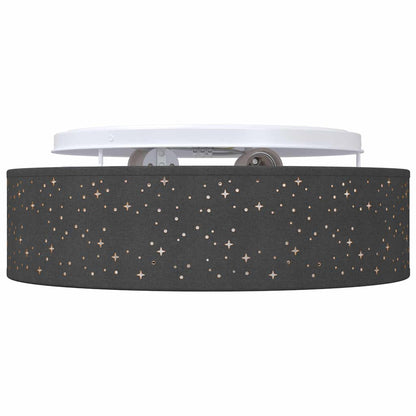 Lampada da soffitto Nero 38 x 13.5 cm Tessuto - homemem39