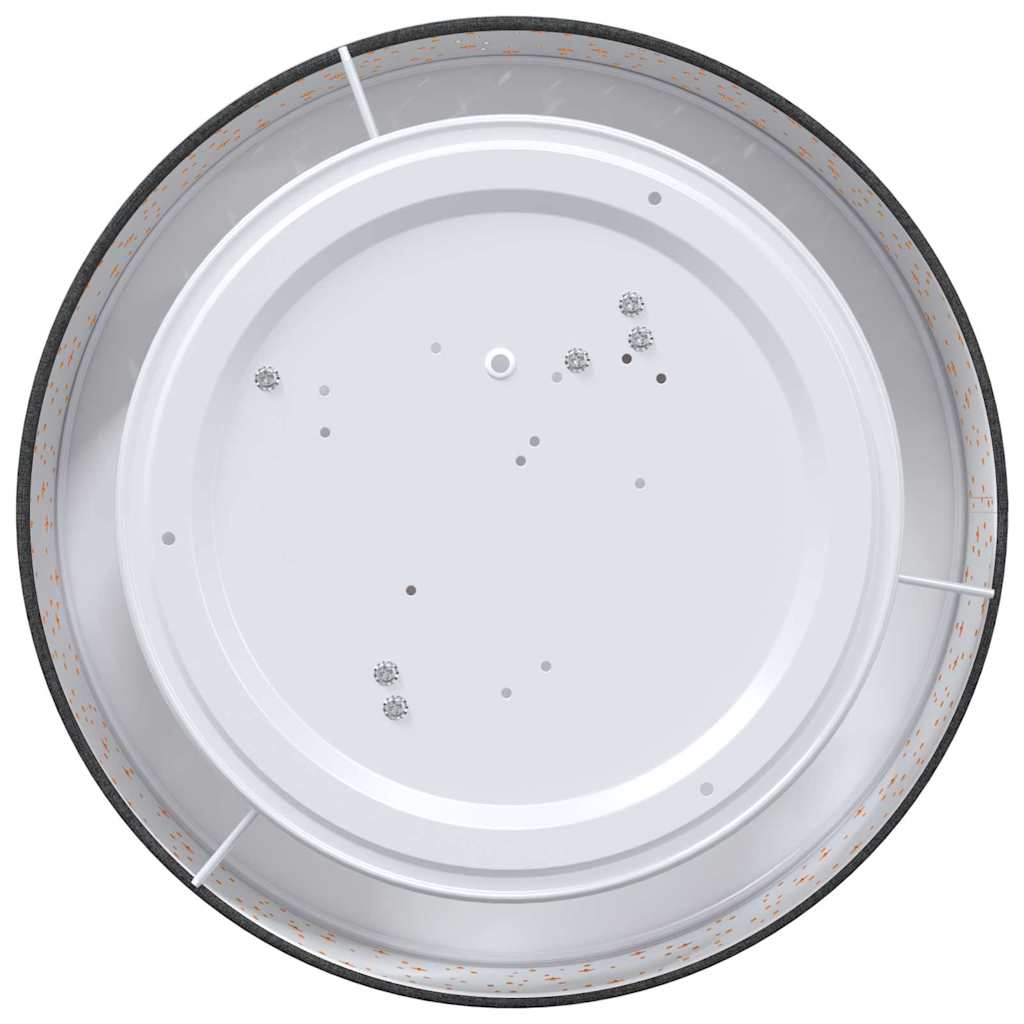 Lampada da soffitto Nero 38 x 13.5 cm Tessuto - homemem39