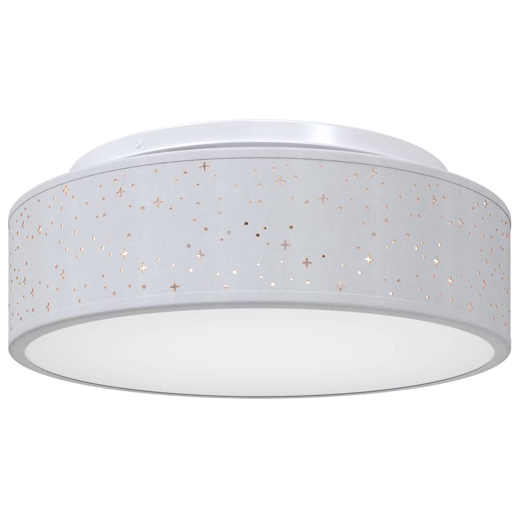 Lampada da soffitto Grigio 38 x 13.5 cm Tessuto - homemem39