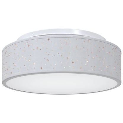 Lampada da soffitto Grigio 38 x 13.5 cm Tessuto - homemem39