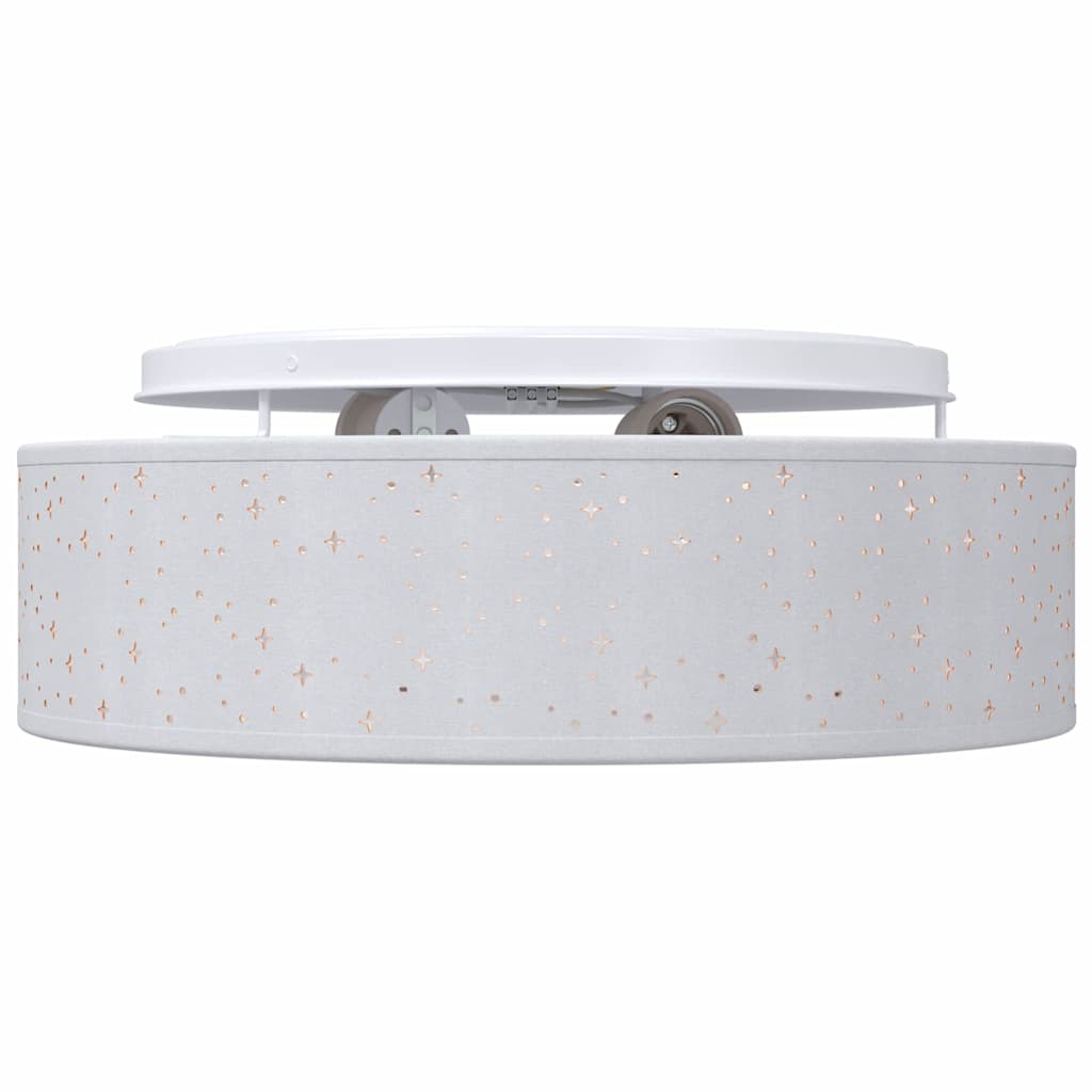 Lampada da soffitto Grigio 38 x 13.5 cm Tessuto - homemem39