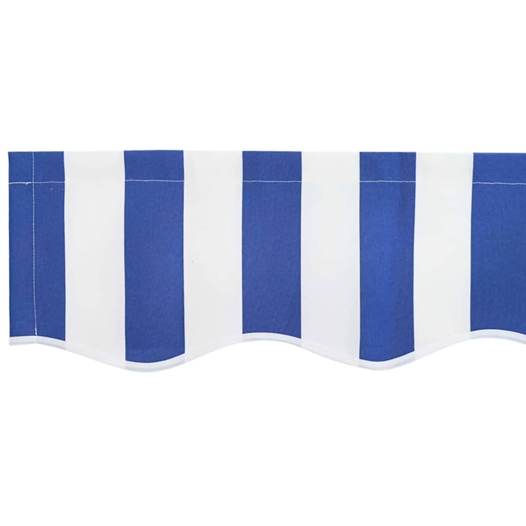 Telo di ricambio per tenda da sole Blu e Bianco 4 x 2 m | homemem39
