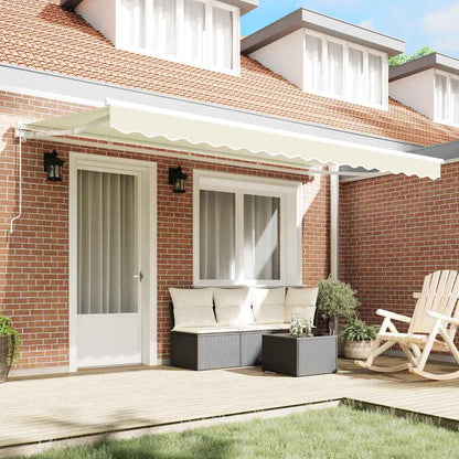 Telo di ricambio per tenda da sole Crema 4 x 2 m Poliestere