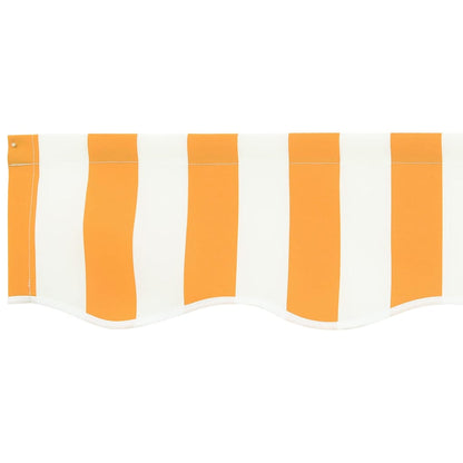 Telo di ricambio per tenda da sole Giallo e Bianco 280 x 195 cm | homemem39