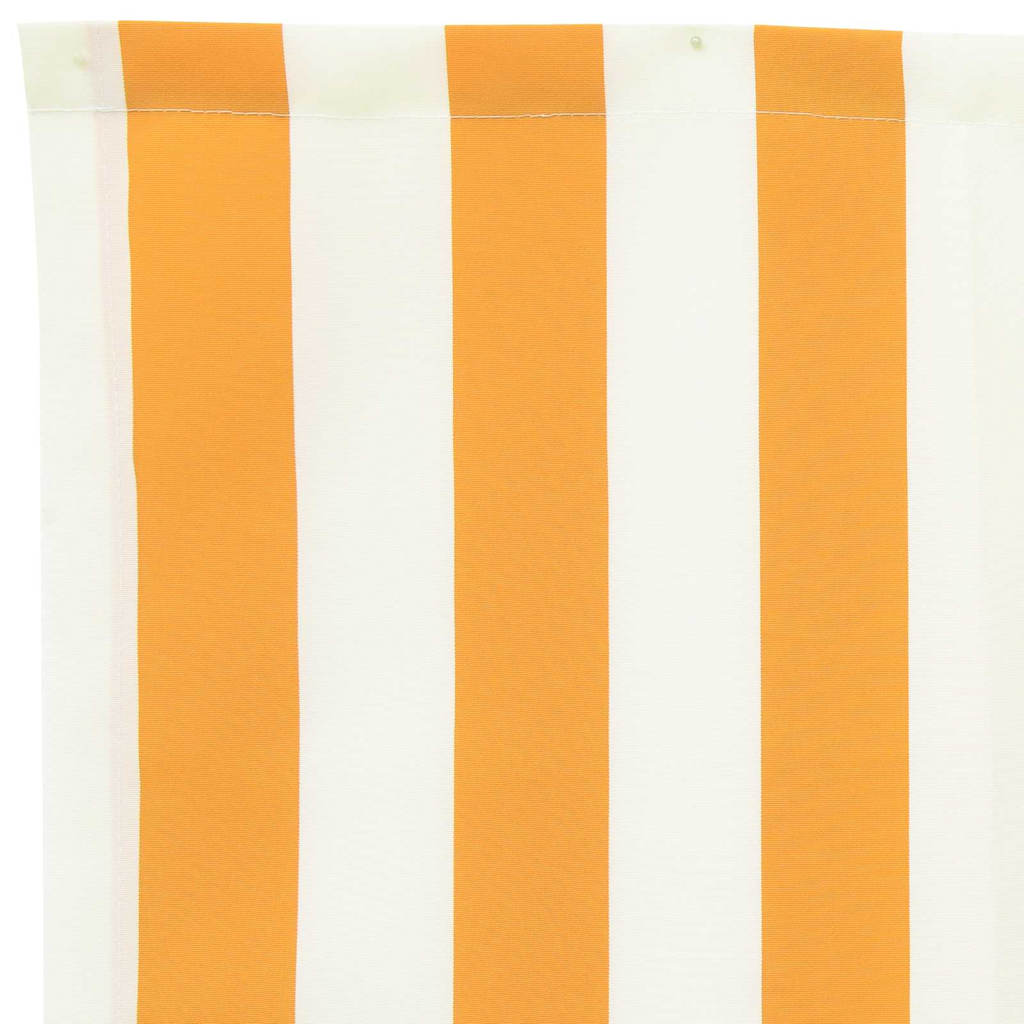 Telo di ricambio per tenda da sole Giallo e Bianco 280 x 195 cm | homemem39