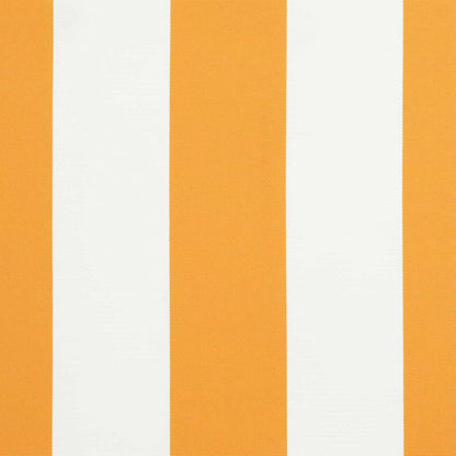 Telo di ricambio per tenda da sole Giallo e Bianco 280 x 195 cm | homemem39