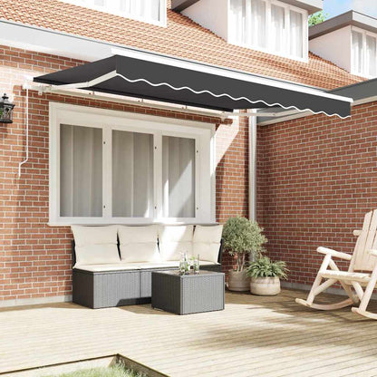 Telo di ricambio per tenda da sole Antracite 3,5 x 2 m