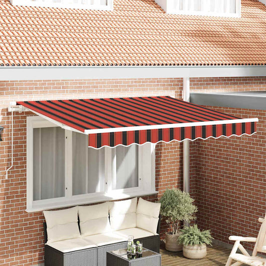Telo di ricambio per tenda da sole Arancione e Marrone | homemem39