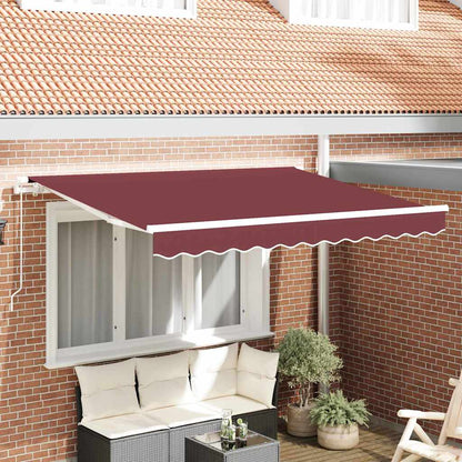 Telo di ricambio per tenda da sole Rosso Borgogna 280 x 195 cm