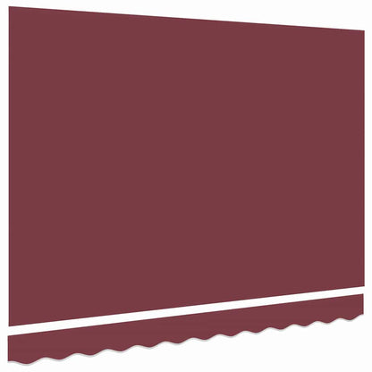 Telo di ricambio per tenda da sole Rosso Borgogna 280 x 195 cm | homemem39