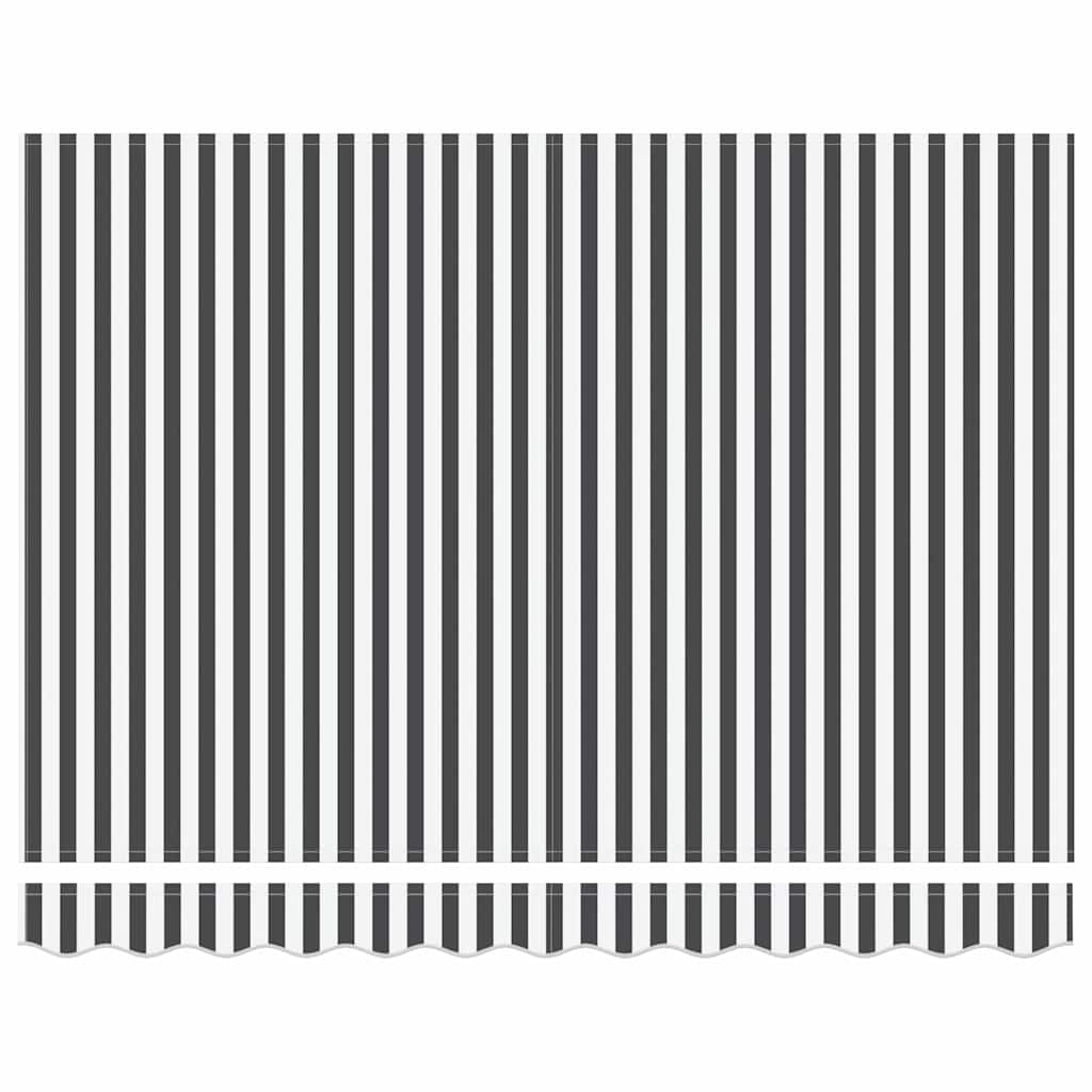 Telo di ricambio per tenda da sole Antracite e Bianco