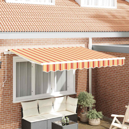 Telo di ricambio per tenda da sole Giallo e Arancione 2,5 x 2 m | homemem39