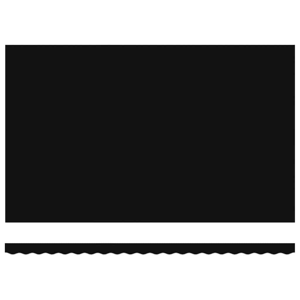 Telo di ricambio per tenda da sole Nero 480 x 345 cm Poliestere