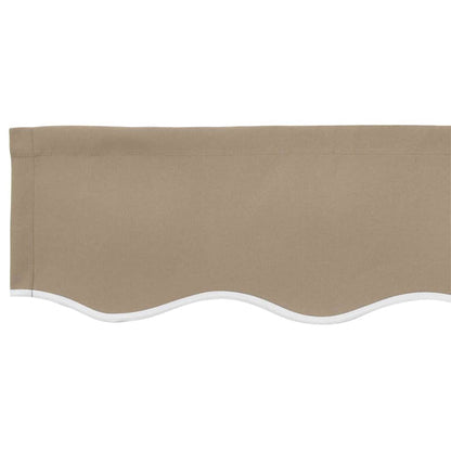 Telo di ricambio per tenda da sole Beige 3,5 x 2 m Poliestere | homemem39