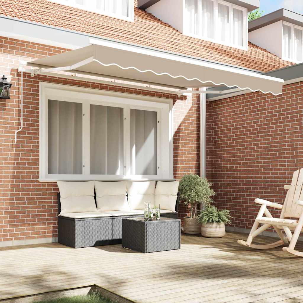 Telo di ricambio per tenda da sole Beige 3,5 x 2 m Poliestere | homemem39