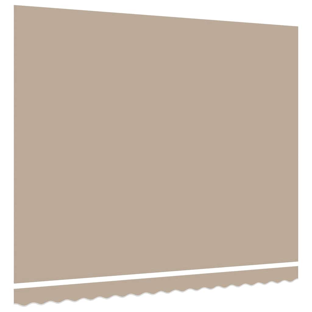Telo di ricambio per tenda da sole Beige 4 × 3 m Poliestere | homemem39