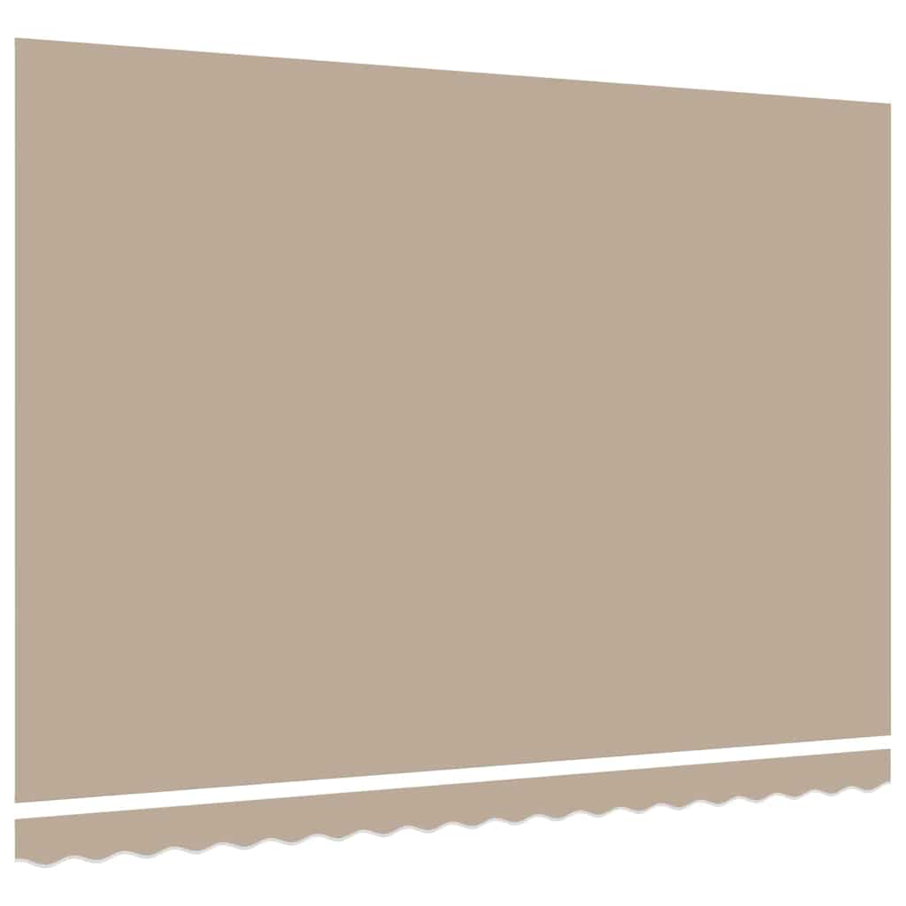 Telo di ricambio per tenda da sole Beige 4,5 × 3 m Poliestere | homemem39