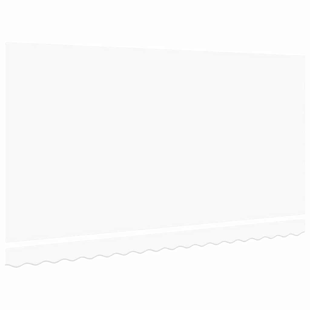 Telo di ricambio per tenda da sole Bianco 400 x 200 cm Tela - homemem39