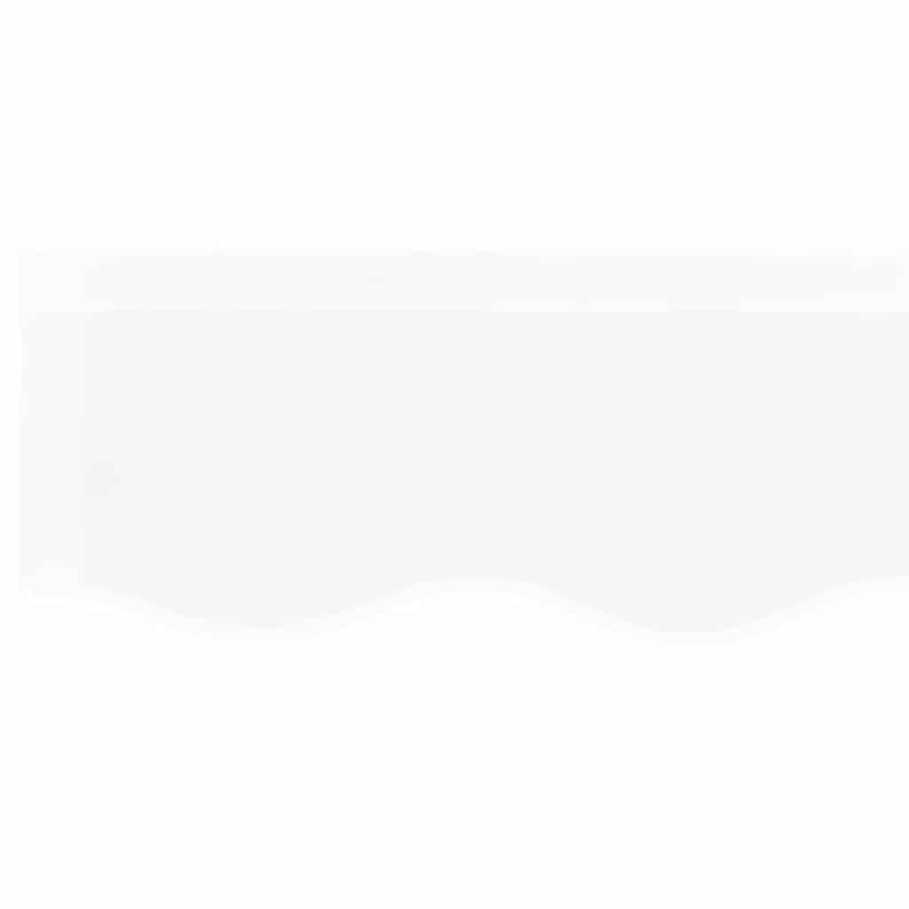 Telo di ricambio per tenda da sole Bianco 350 x 250 cm Tela - homemem39