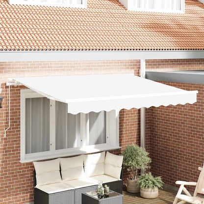 Telo di ricambio per tenda da sole Bianco 3,5 x 2,5 m