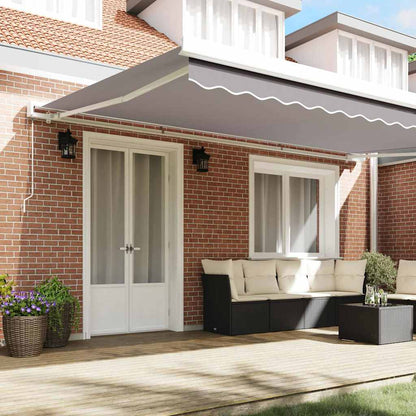 Telo di ricambio per tenda da sole Grigio chiaro 5 × 3,5 m | homemem39