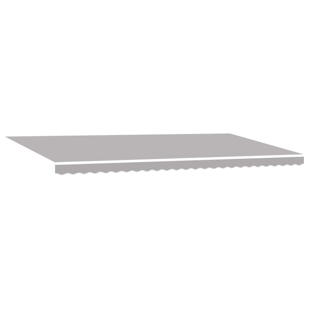 Telo di ricambio per tenda da sole Grigio chiaro 6 × 3,5 m | homemem39