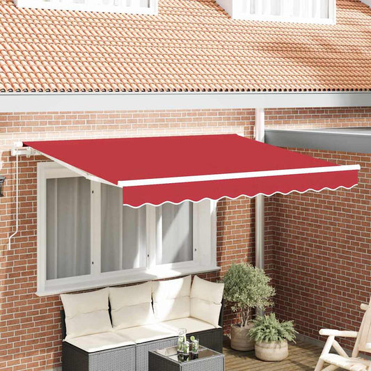 Telo di ricambio per tenda da sole Rosso 235 x 195 cm