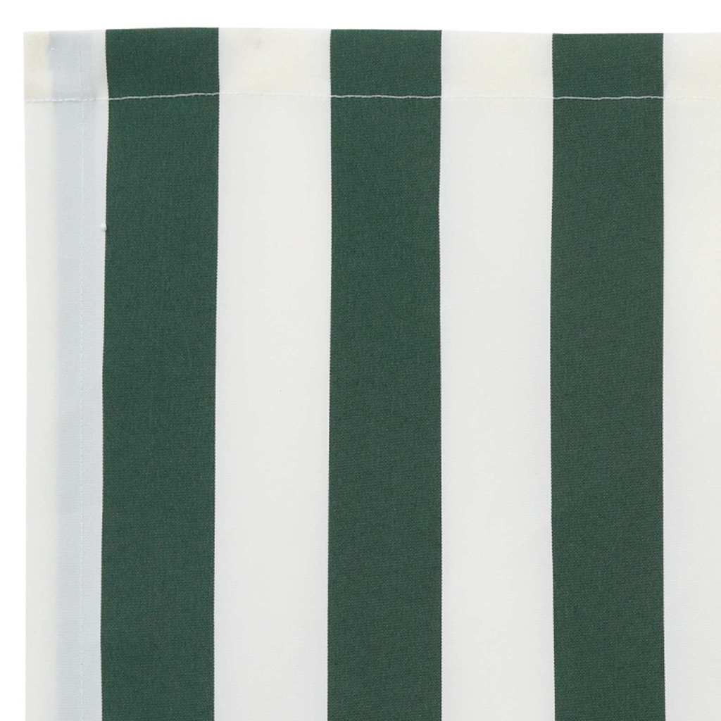 Telo di ricambio per tenda da sole Verde e Bianco 3 x 2,5 m | homemem39