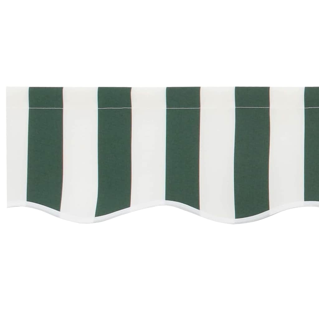Telo di ricambio per tenda da sole Verde e Bianco 3,5 x 2,5 m | homemem39