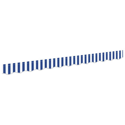 Sostituzione della mantovana per tenda Blu e Bianco 2,5 m | homemem39
