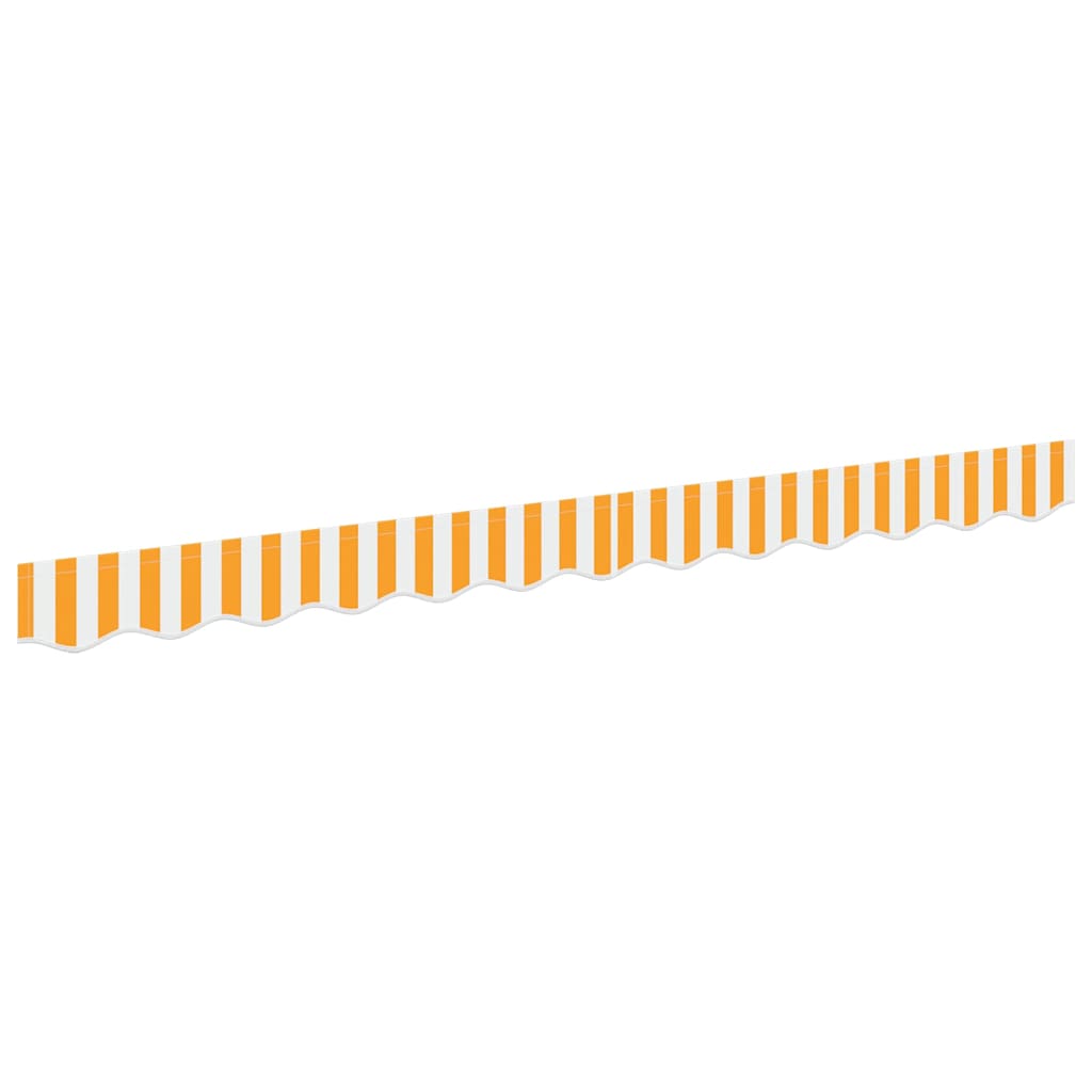 Sostituzione della mantovana per tenda Giallo e Bianco 2,5 m