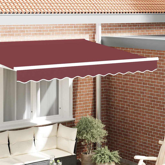 Tenda a Braccio Borgogna 2.3 x 0.2 m Tela - homemem39