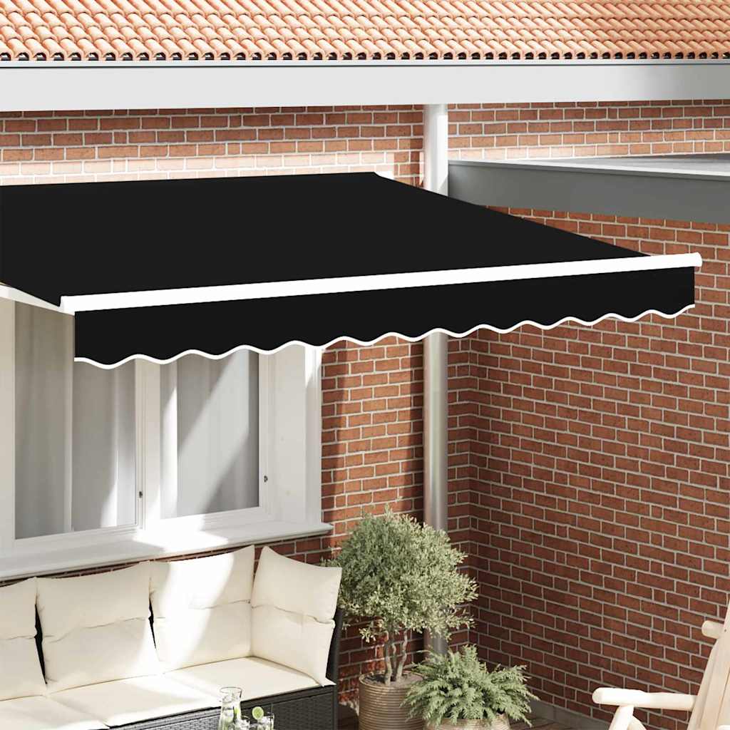 Tenda a Braccio Nero 2.8 x 0.2 m Tela - homemem39