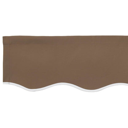 Sostituzione della mantovana per tenda Beige 380 x 20 cm