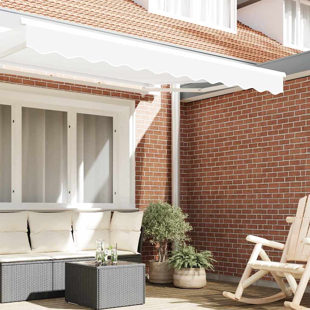 Sostituzione della mantovana per tenda Bianco 2,5 m Poliestere