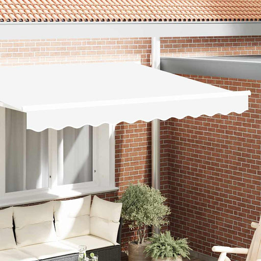Sostituzione della mantovana per tenda Bianco 3,5 m Poliestere | homemem39
