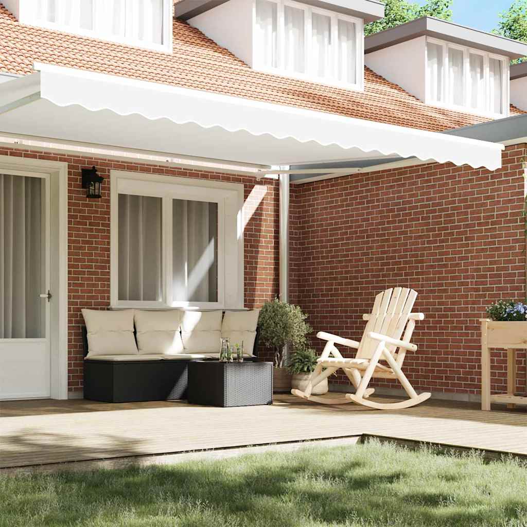 Sostituzione della mantovana per tenda Bianco 4,5 m Poliestere | homemem39