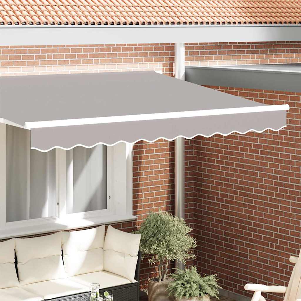 Sostituzione della mantovana per tenda Grigio Chiaro 3 m