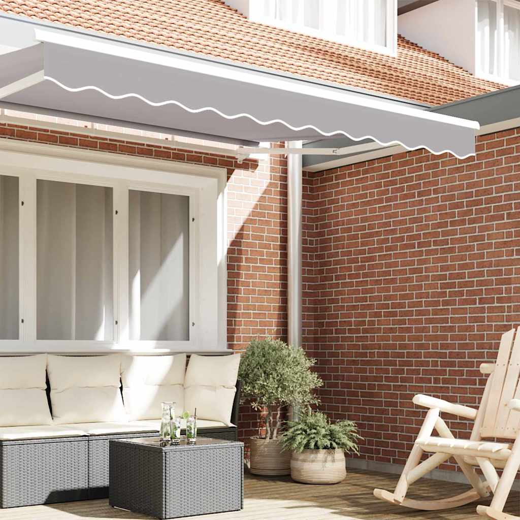 Sostituzione della mantovana per tenda Grigio Chiaro 3,5 m | homemem39