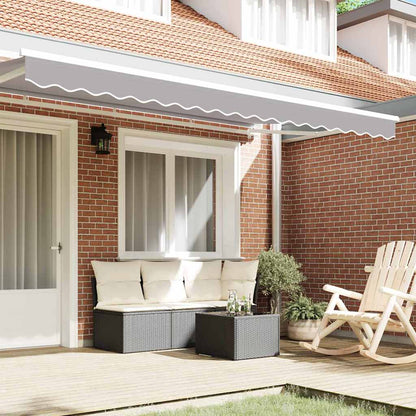 Sostituzione della mantovana per tenda Grigio Chiaro 4 m | homemem39
