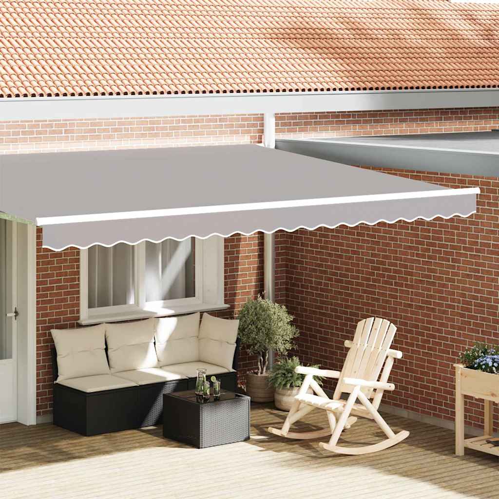 Sostituzione della mantovana per tenda Grigio Chiaro 4,5 m | homemem39
