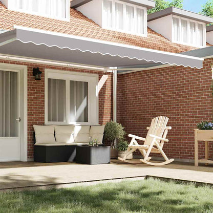 Sostituzione della mantovana per tenda Grigio Chiaro 4,5 m | homemem39